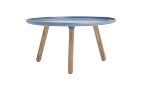 Tablo tables large blue frontview on a white background